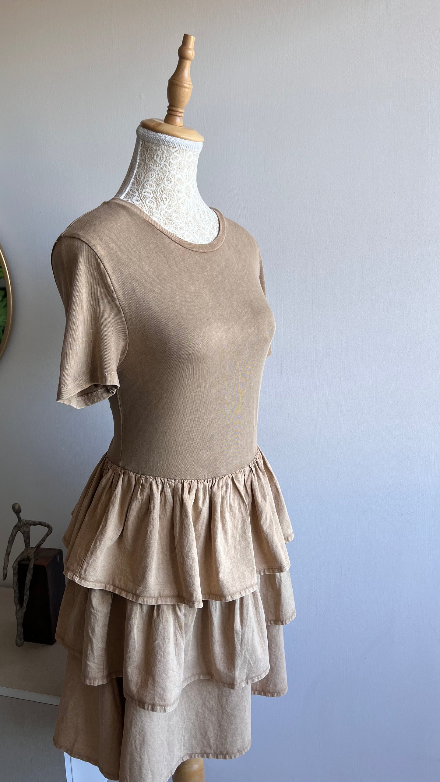 Vestido Zara 100% algodón S