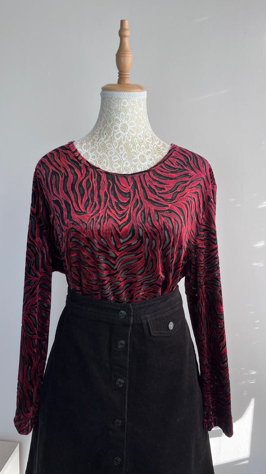 Polera velvet 44