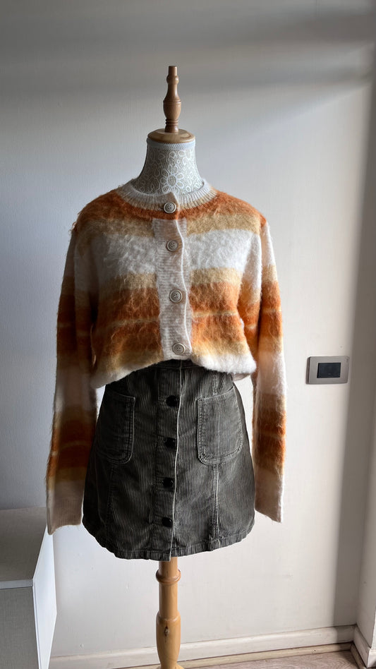Falda cotelé 38