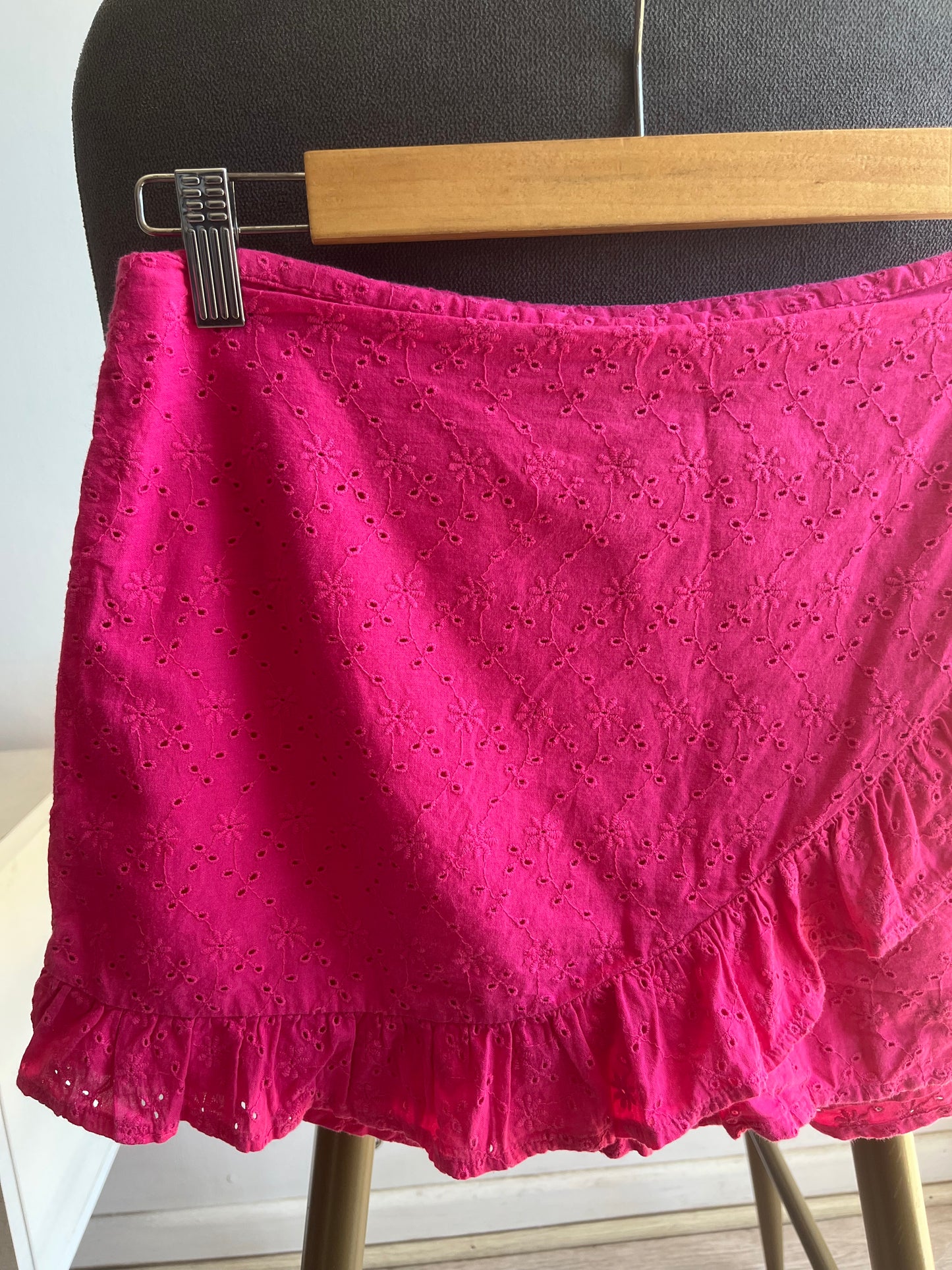 Falda shorts broderi S