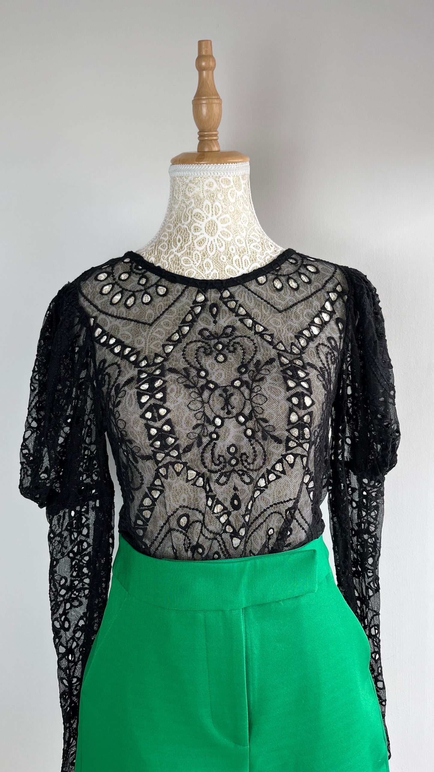 Blusa Transparencia Zara M