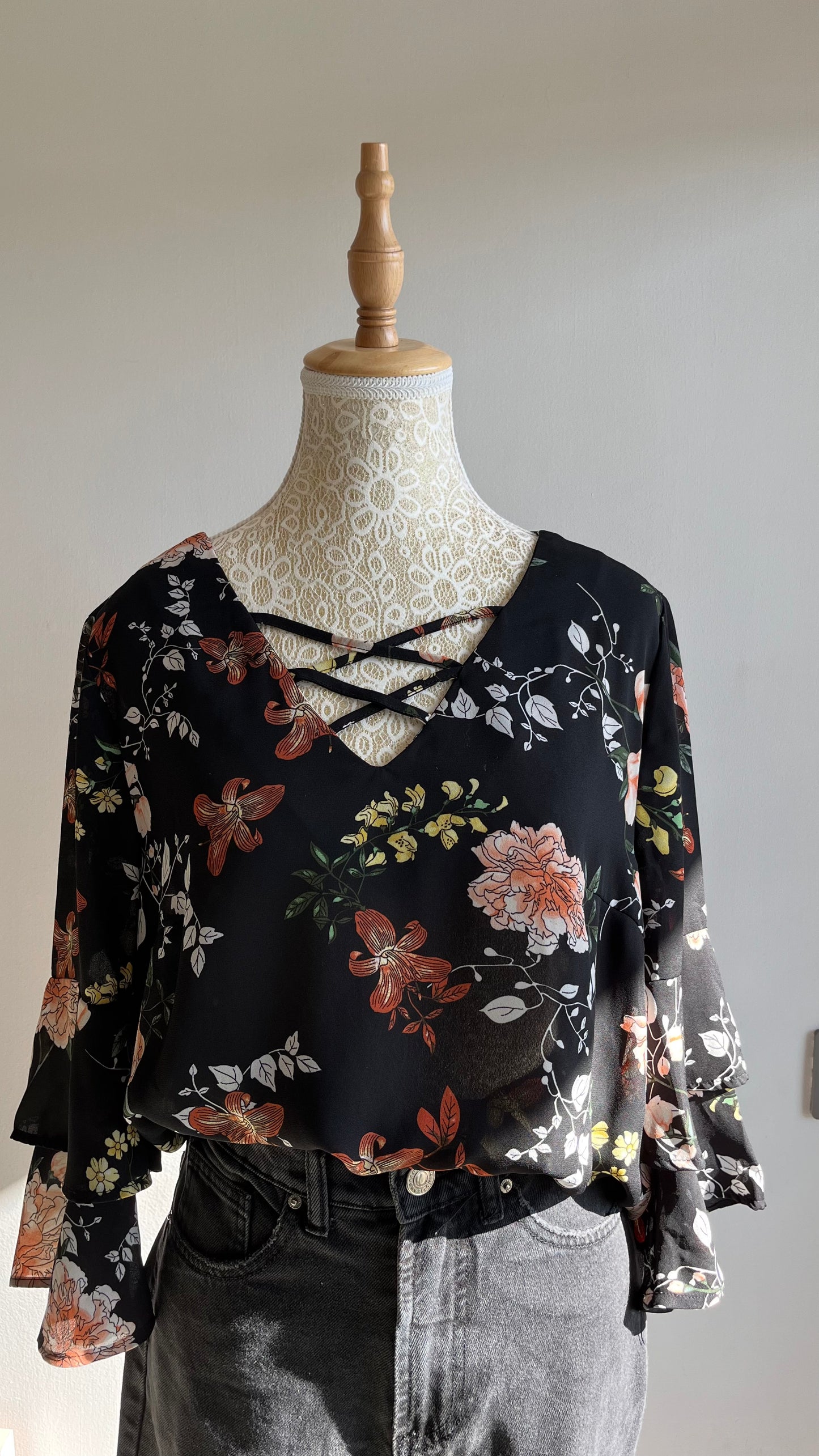 Blusa Manga 3/4 Talla M