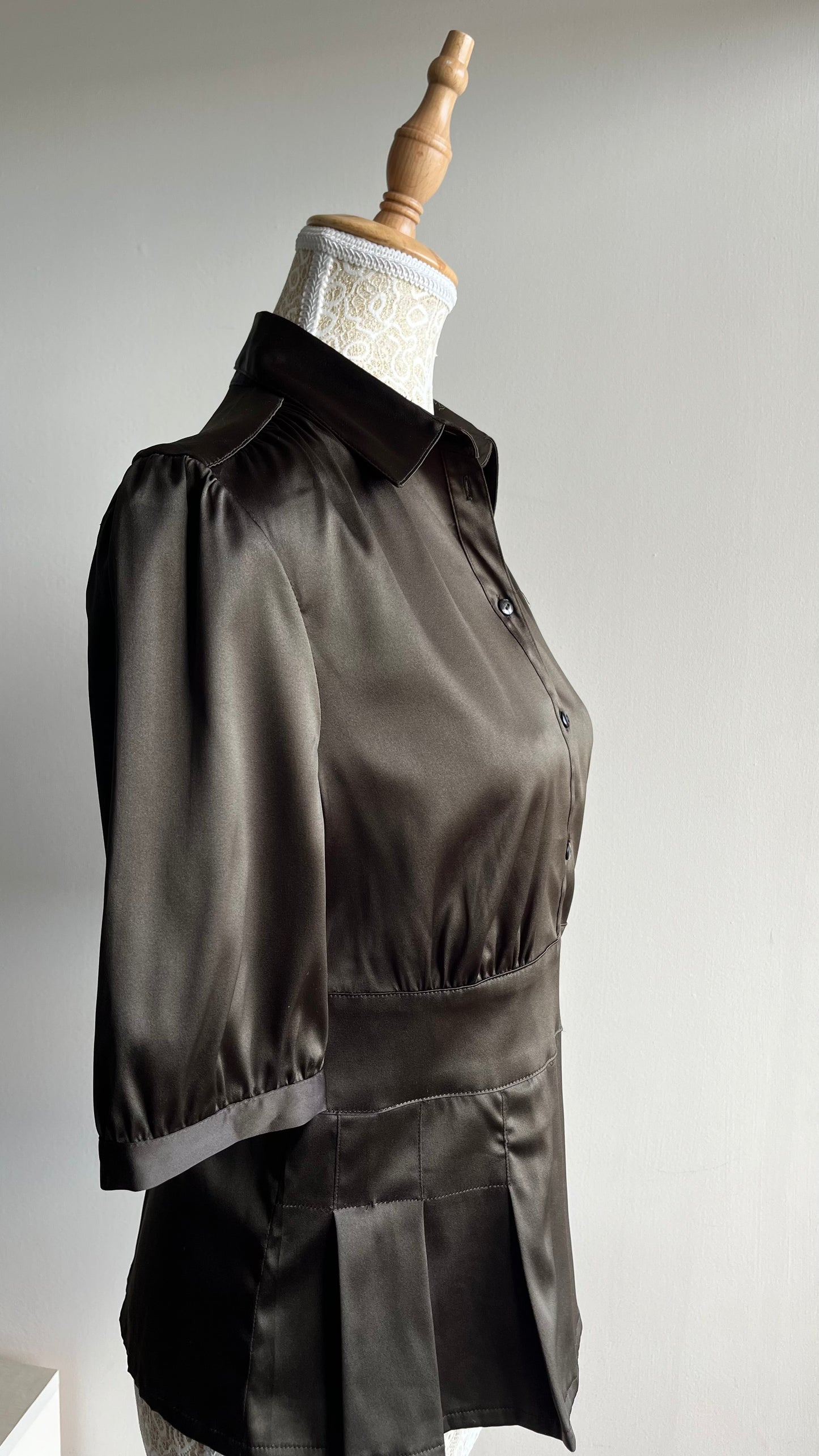 Blusa satinada Talla M