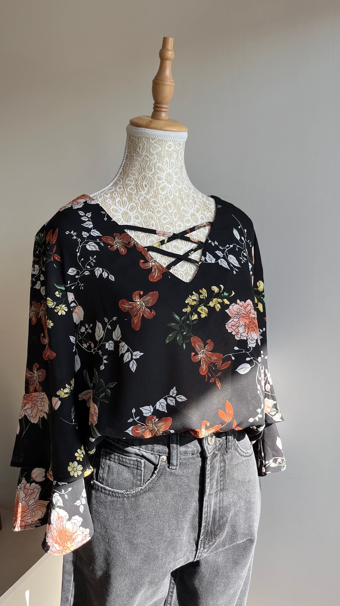 Blusa Manga 3/4 Talla M