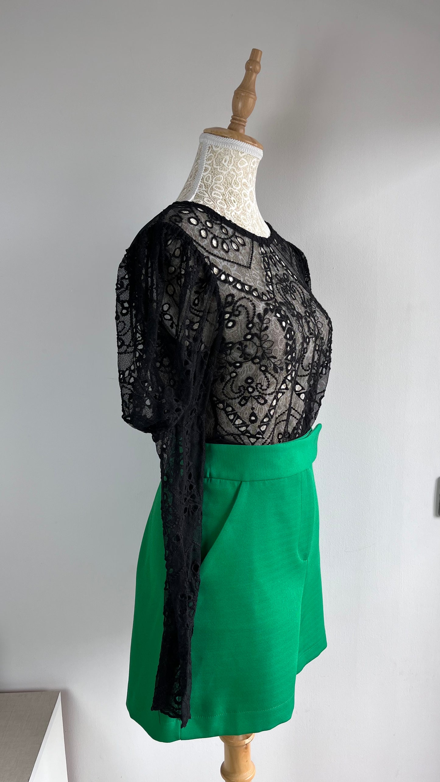 Blusa Transparencia Zara M