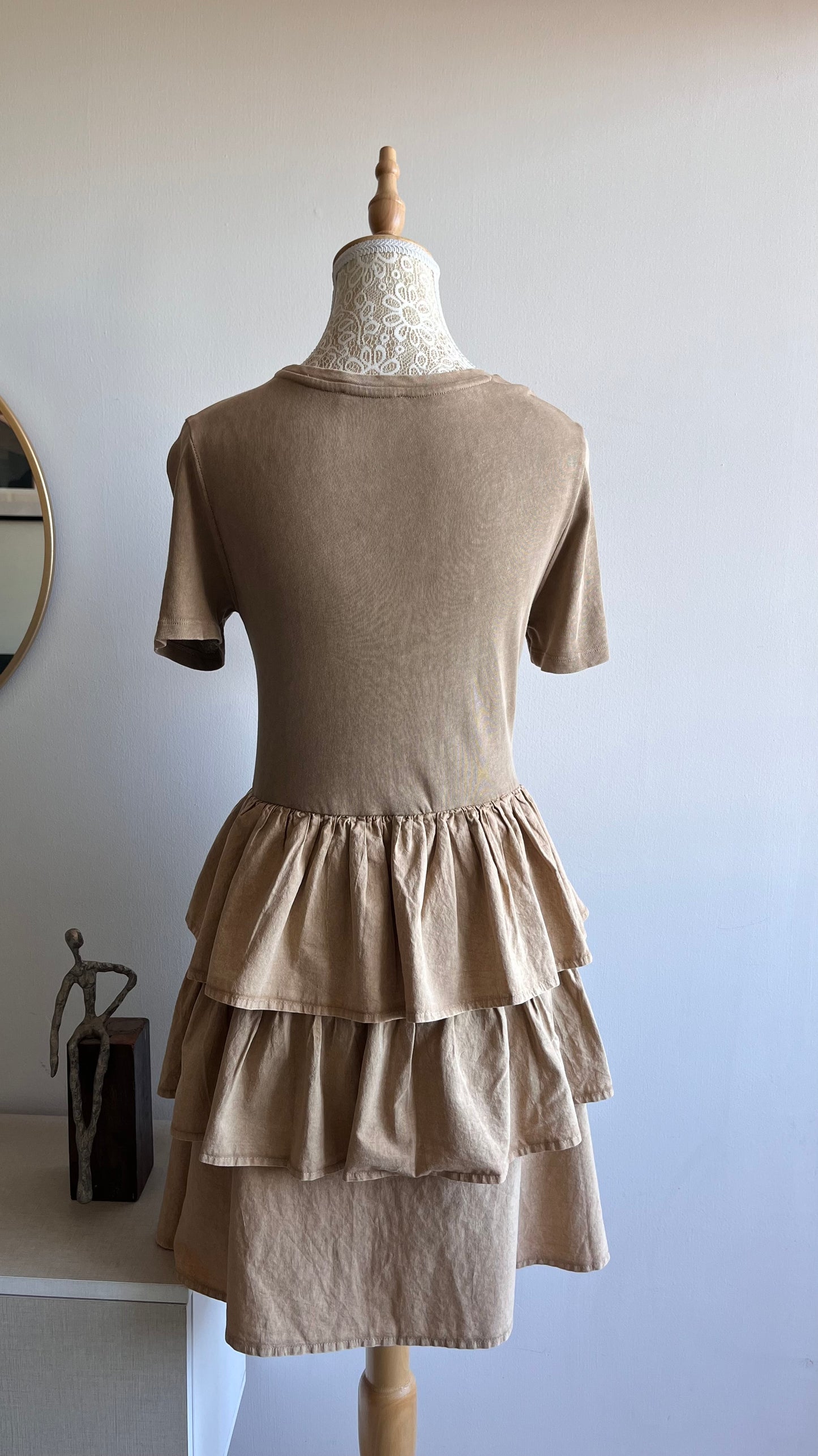 Vestido Zara 100% algodón S