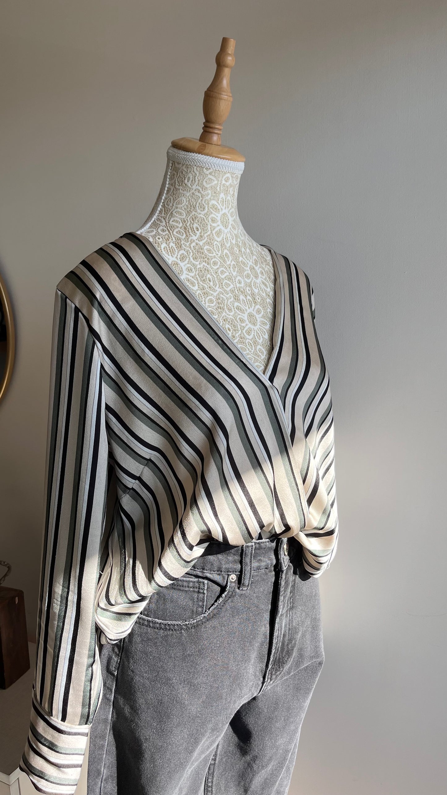 Blusa M Satinada