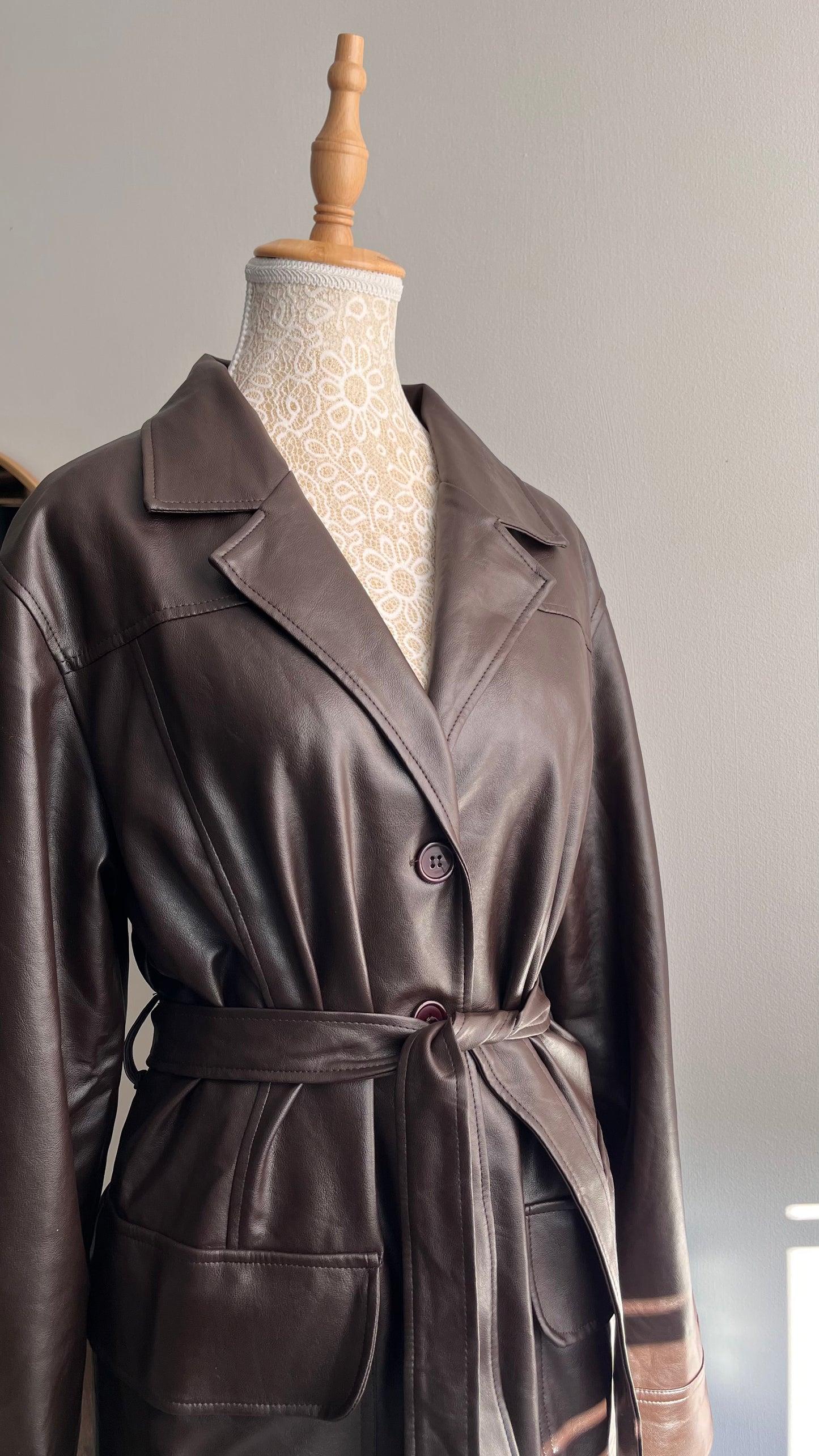 Chaqueta Ecocuero