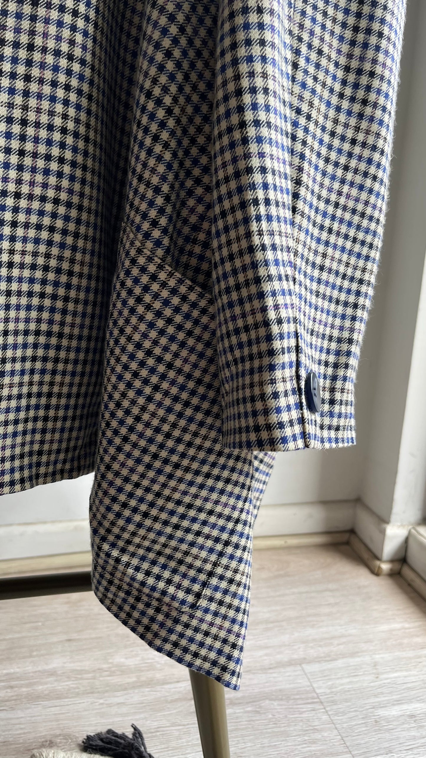 Blazer cuadrillé XL