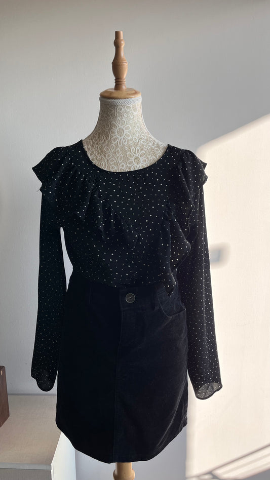 Blusa lunares xs|s