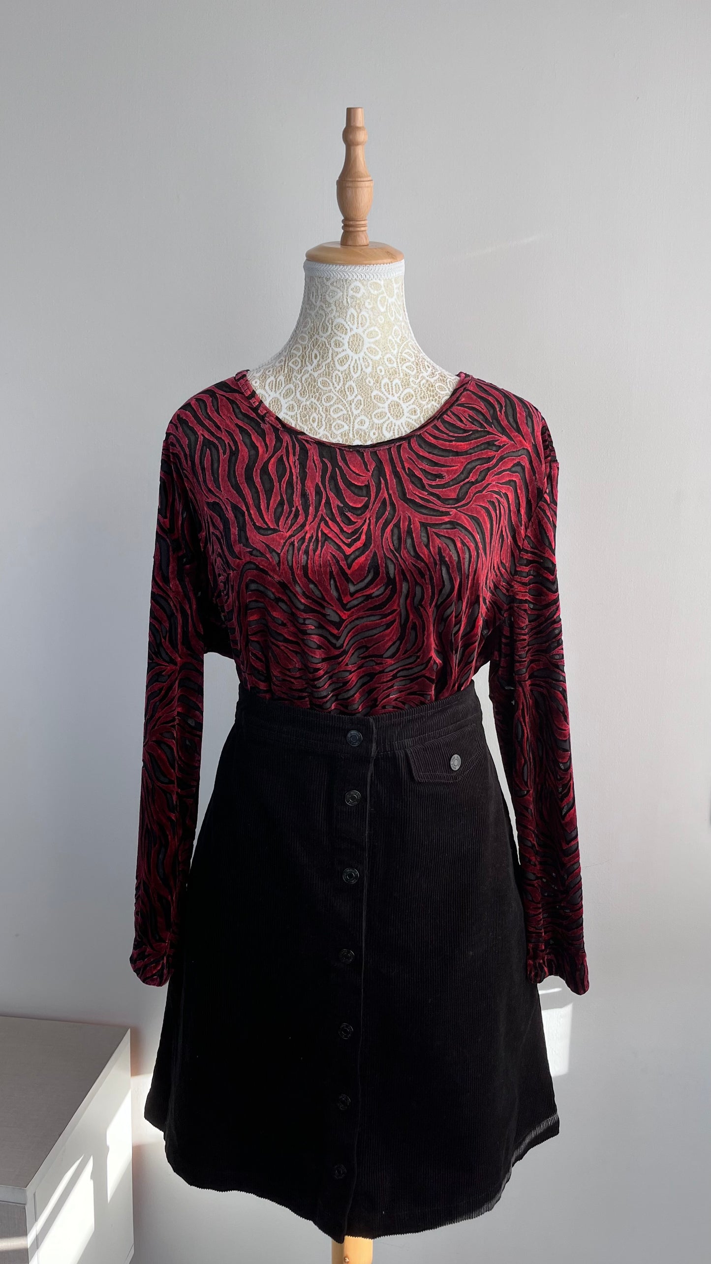 Polera velvet 44