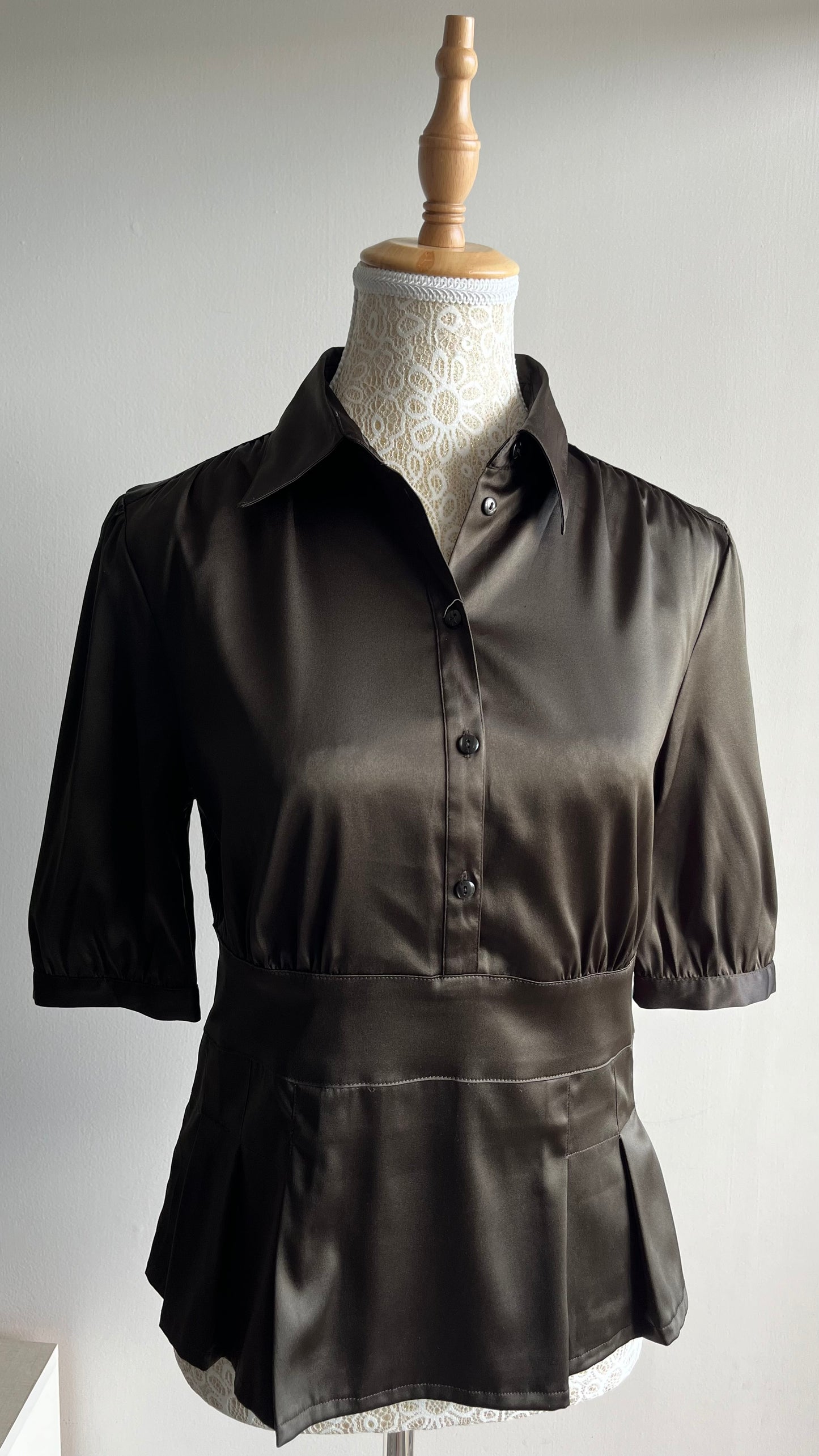 Blusa satinada Talla M