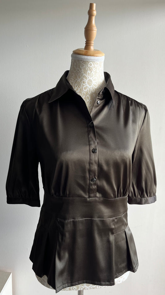 Blusa satinada Talla M
